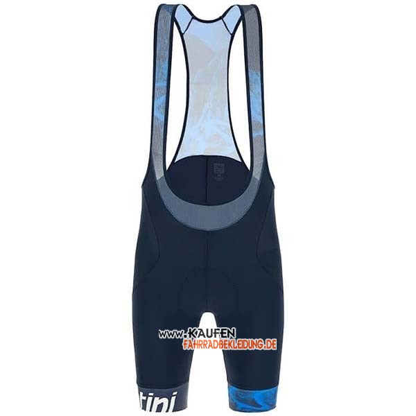 Tour de Suisse Kurzarmtrikot 2019 und Kurze Tragerhose Dunkel Blau Wei